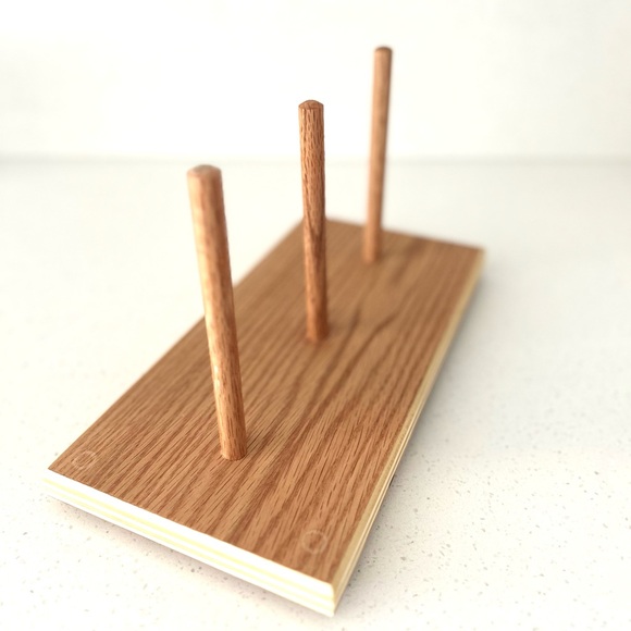 Yarn Cone Holder, Handmade Woodwork 3 Cones Collapsable Weaving Knitting Crochet - Picture 2 of 4